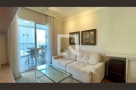 Sala de apartamento à venda com 2 quartos, 82m² em Pinheiros, São Paulo