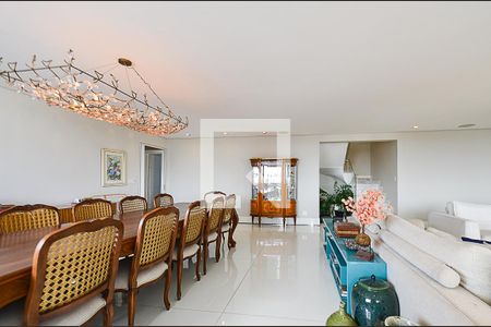 Sala de Jantar de apartamento à venda com 5 quartos, 600m² em Lourdes, Belo Horizonte