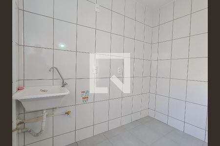 Cozinha e Área de Serviço de apartamento para alugar com 2 quartos, 40m² em Dona Clara, Ribeirão das Neves