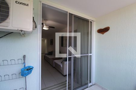 Sala - Varanda de apartamento à venda com 2 quartos, 77m² em Barra da Tijuca, Rio de Janeiro