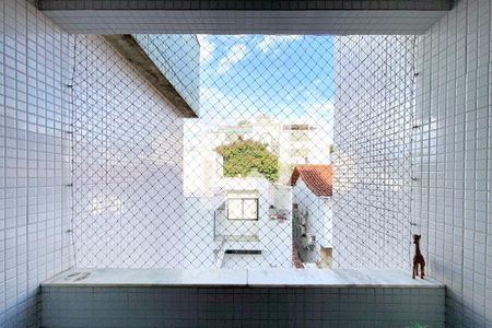 Varanda da Sala de apartamento à venda com 3 quartos, 150m² em Nova Granada, Belo Horizonte