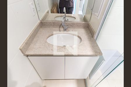 Banheiro de apartamento para alugar com 1 quarto, 32m² em Alto da Mooca, São Paulo