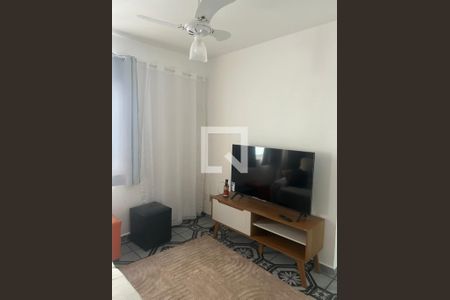 Sala de apartamento para alugar com 2 quartos, 72m² em Boqueirão, Praia Grande