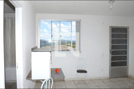 Sala de apartamento para alugar com 2 quartos, 43m² em Paulo Vi, Belo Horizonte