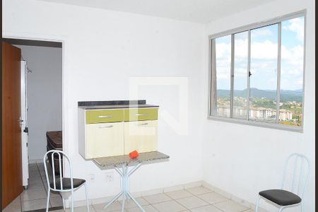 Sala de apartamento para alugar com 2 quartos, 43m² em Paulo Vi, Belo Horizonte