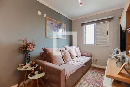 Sala de TV de apartamento à venda com 2 quartos, 54m² em Vila Roque, São Paulo