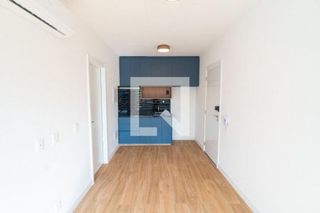 Sala/Cozinha de apartamento para alugar com 1 quarto, 32m² em Vila Clementino, São Paulo