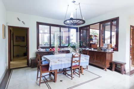 sala de jatar de casa à venda com 4 quartos, 1272m² em Sion, Belo Horizonte