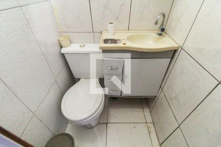 Banheiro da Suíte 1 de casa para alugar com 2 quartos, 80m² em Jardim Sao Carlos (zona Leste), São Paulo