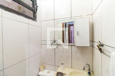 Banheiro da Suíte 1 de casa para alugar com 2 quartos, 80m² em Jardim Sao Carlos (zona Leste), São Paulo