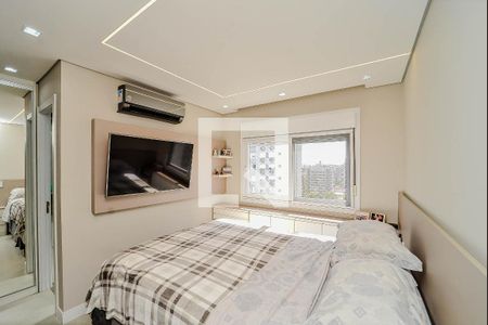 Suíte de apartamento à venda com 2 quartos, 67m² em São Sebastião, Porto Alegre