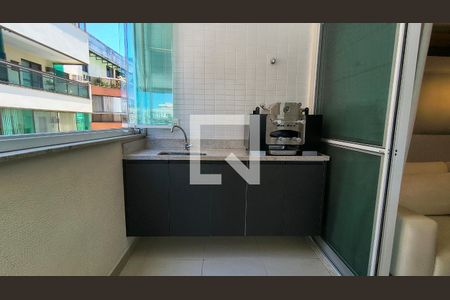 Varanda  de apartamento à venda com 3 quartos, 79m² em Recreio dos Bandeirantes, Rio de Janeiro