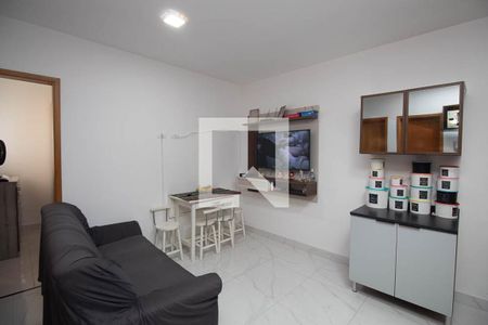 Sala / Cozinha  de kitnet/studio para alugar com 1 quarto, 31m² em Vila Leonor, São Paulo