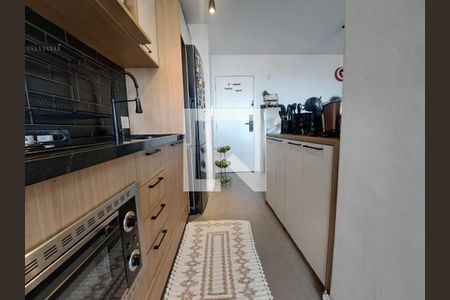 Cozinha de apartamento à venda com 2 quartos, 52m² em Presidente Altino, Osasco