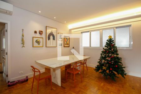Sala de Estar e Jantar de apartamento para alugar com 3 quartos, 179m² em Jardim Paulista, São Paulo