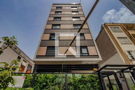 Fachada de apartamento à venda com 2 quartos, 63m² em Petrópolis, Porto Alegre