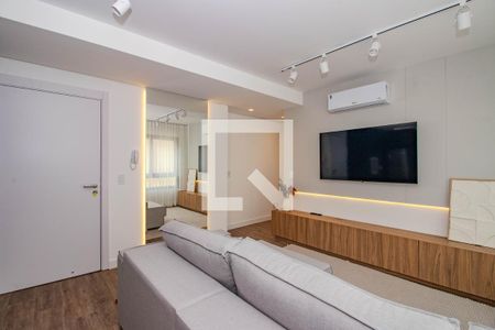 Sala de apartamento à venda com 2 quartos, 63m² em Petrópolis, Porto Alegre