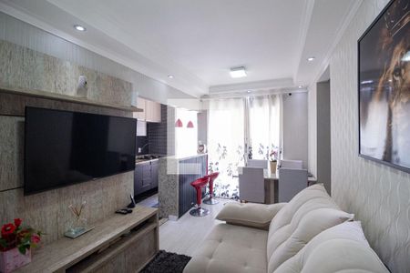 Sala de apartamento à venda com 2 quartos, 56m² em Cidade das Flores, Osasco