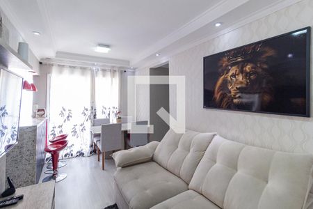 Sala de apartamento à venda com 2 quartos, 56m² em Cidade das Flores, Osasco