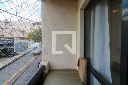 Varanda  de apartamento à venda com 3 quartos, 87m² em Nova Gerti, São Caetano do Sul