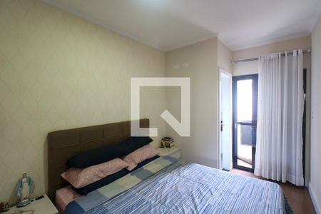 Suíte de apartamento à venda com 3 quartos, 87m² em Nova Gerti, São Caetano do Sul