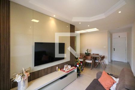 Sala de apartamento à venda com 3 quartos, 87m² em Nova Gerti, São Caetano do Sul