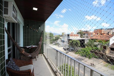 Varanda de apartamento à venda com 3 quartos, 84m² em Taquara, Rio de Janeiro