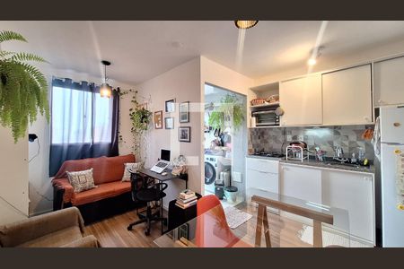 Sala/Cozinha/Área de serviço de apartamento à venda com 1 quarto, 32m² em Água Branca, São Paulo