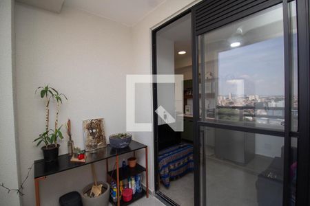 Varanda da Sala de apartamento à venda com 2 quartos, 34m² em Moinho Velho, São Paulo
