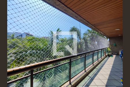 Varanda de apartamento para alugar com 3 quartos, 178m² em Recreio dos Bandeirantes, Rio de Janeiro