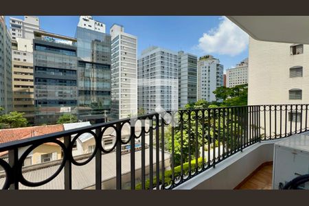 Varanda de apartamento para alugar com 1 quarto, 40m² em Jardim Paulista, São Paulo