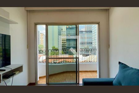 Varanda de apartamento para alugar com 1 quarto, 40m² em Jardim Paulista, São Paulo
