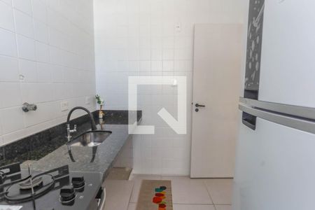 Cozinha  de apartamento à venda com 3 quartos, 62m² em Vila Diadema, Diadema