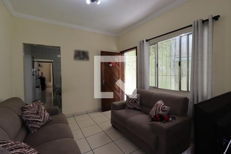 Sala de casa para alugar com 2 quartos, 125m² em Vila Helena, Santo André