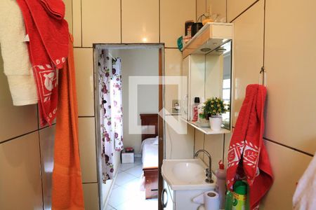 Banheiro da Suíte de casa à venda com 3 quartos, 200m² em Horto Florestal, Belo Horizonte