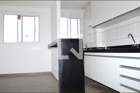 Sala/Cozinha de apartamento para alugar com 2 quartos, 40m² em São Gabriel, Belo Horizonte