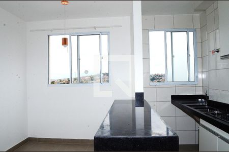 Sala/Cozinha de apartamento para alugar com 2 quartos, 40m² em São Gabriel, Belo Horizonte