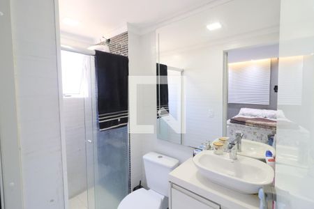 Banheiro da Suíte 1 de apartamento à venda com 2 quartos, 54m² em Novo Osasco, Osasco