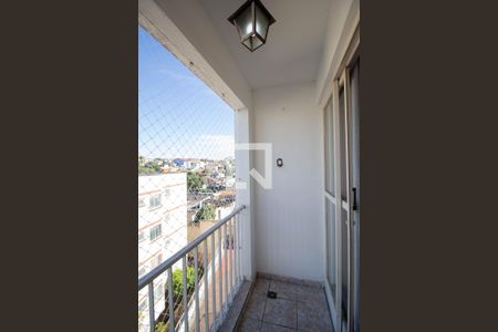 Varanda da Sala de apartamento para alugar com 2 quartos, 56m² em Vila Guedes, São Paulo