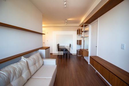 Sala de apartamento para alugar com 1 quarto, 46m² em Jardim Guaruja, Sorocaba