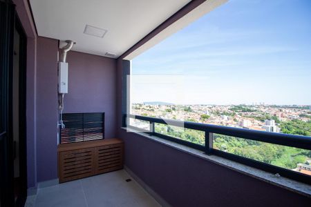 Varanda de apartamento para alugar com 1 quarto, 46m² em Jardim Guaruja, Sorocaba