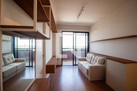 Sala de apartamento para alugar com 1 quarto, 46m² em Jardim Guaruja, Sorocaba