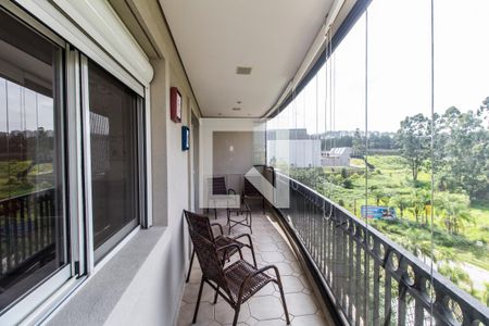 Varanda de apartamento para alugar com 3 quartos, 139m² em Tamboré, Santana de Parnaíba