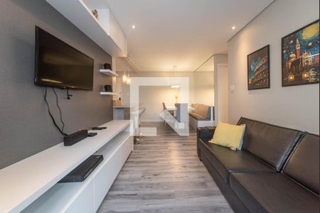 Sala de apartamento para alugar com 2 quartos, 73m² em Chácara Santo Antônio, São Paulo