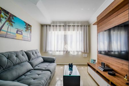 Sala de casa à venda com 3 quartos, 131m² em Vila Junqueira, Santo André
