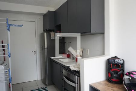 Cozinha de apartamento para alugar com 1 quarto, 25m² em Brás, São Paulo