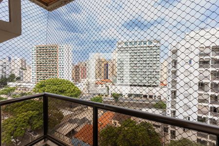 Vista da Sacada da Suíte e da Sala  de apartamento para alugar com 3 quartos, 174m² em Vila Itapura, Campinas
