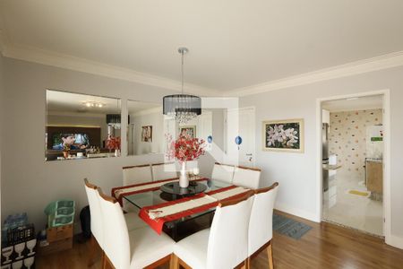 Sala de Jantar de apartamento à venda com 3 quartos, 124m² em Jardim Consorcio, São Paulo