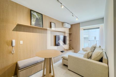 Sala de apartamento para alugar com 1 quarto, 33m² em Pinheiros, São Paulo