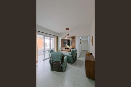 Sala de apartamento para alugar com 2 quartos, 85m² em Canto do Forte, Praia Grande